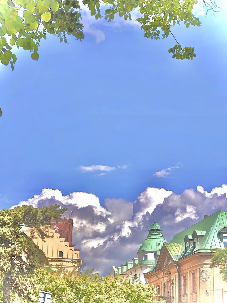 Ein Himmel über Kalmar