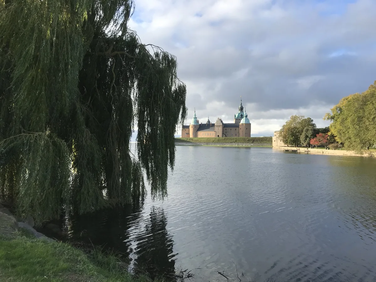 Kalmar Castle across the water
